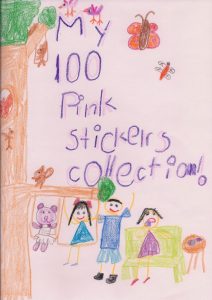 100 Pink Stickers Collection Cover